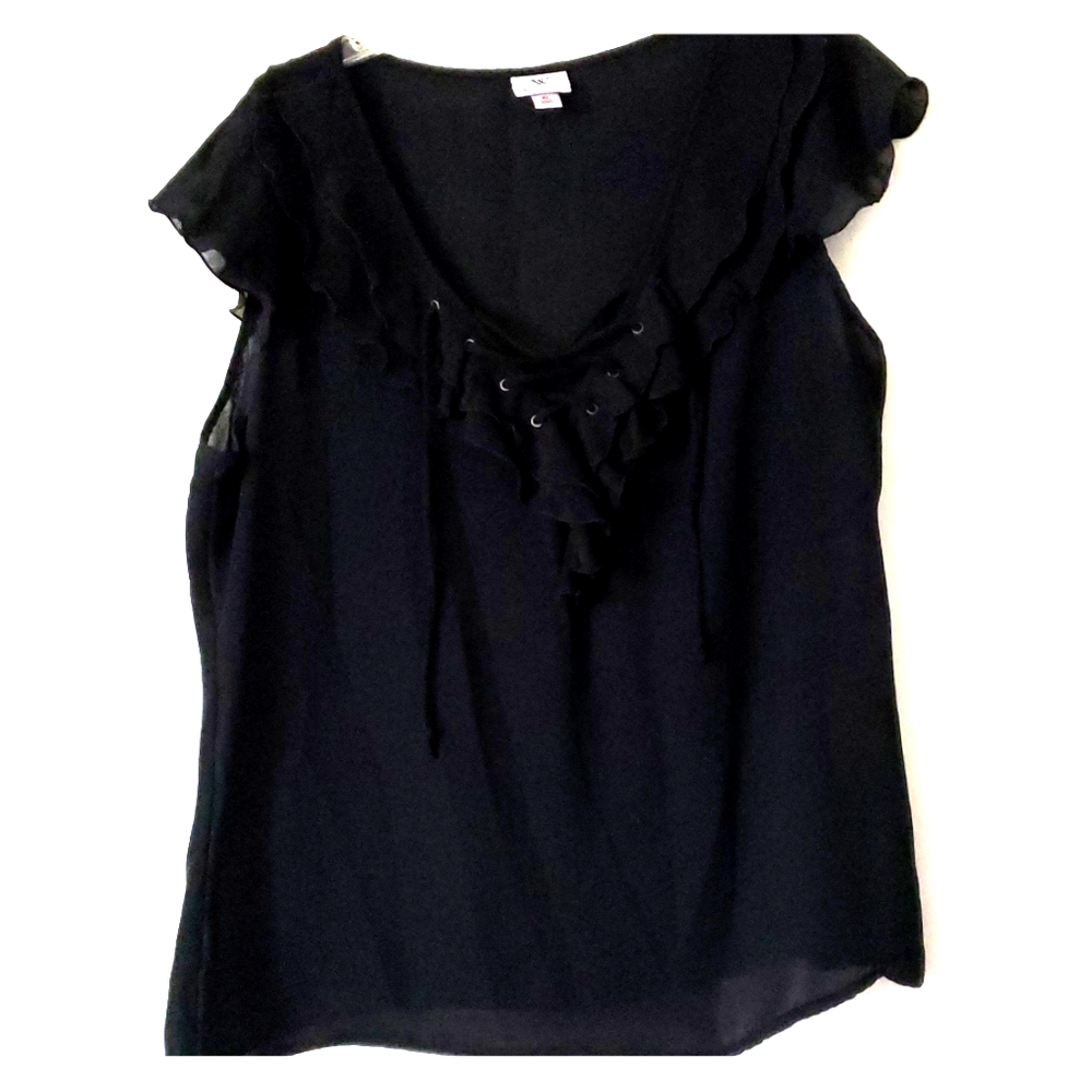 Worthington black XL blouse